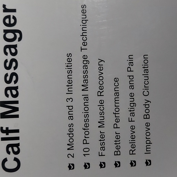 FIT KING AIR COMPRESSION CALF MASSAGER LIKE NEW - Picture 9 of 10